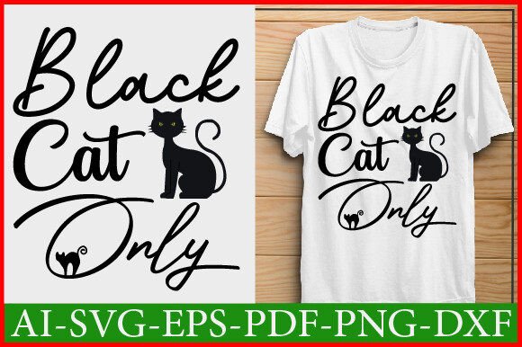 Black Cat Only Svg Design Review
