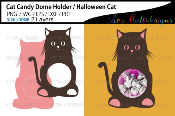 Cat Candy Dome Holder Embroidery Design Review