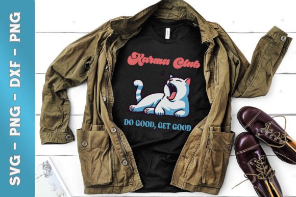 Cat Karma Club SVG Do Good Get Good Review