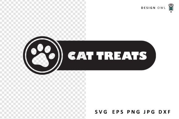 Cat Treats Label SVG Review
