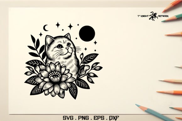 Cat with Flower Svg Pt.3 Review