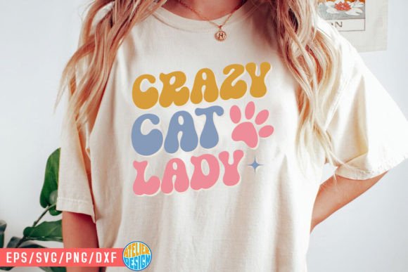 Crazy Cat Lady Svg Retro Shirt Design Review
