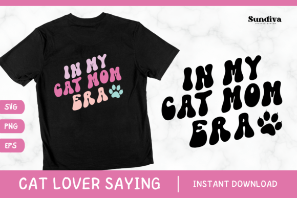 Funny Cat Lover Saying SVG PNG EPS 4 Review