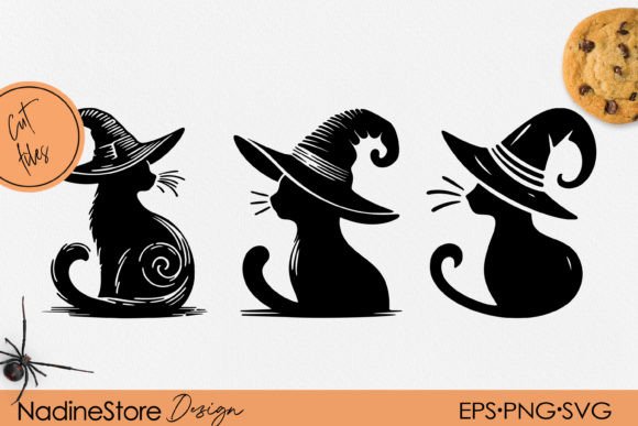 Halloween Cat Silhouette SVG Files Review