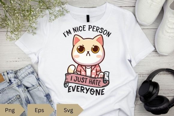 I’M NICE PERSON I JUST HATE EVERYONE Embroidery Review