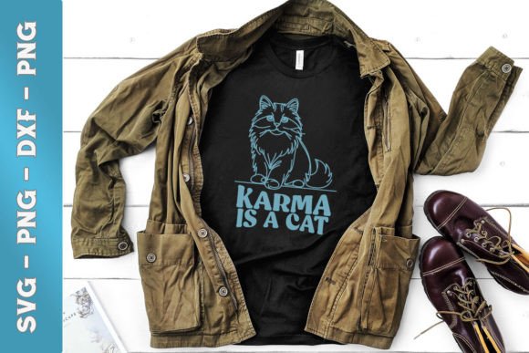 Karma is a Cat Love Animals SVG Review