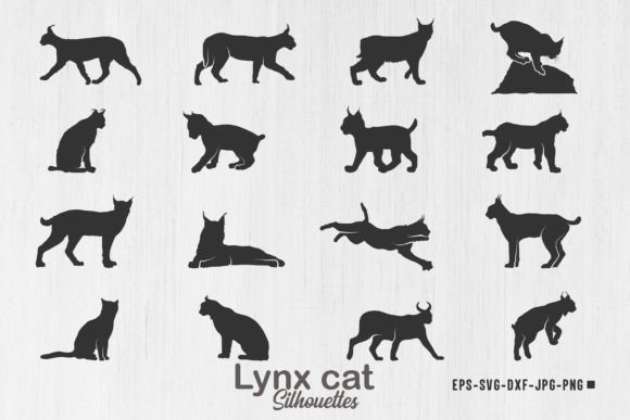 Lynx Cat Silhouettes Embroidery Design Review