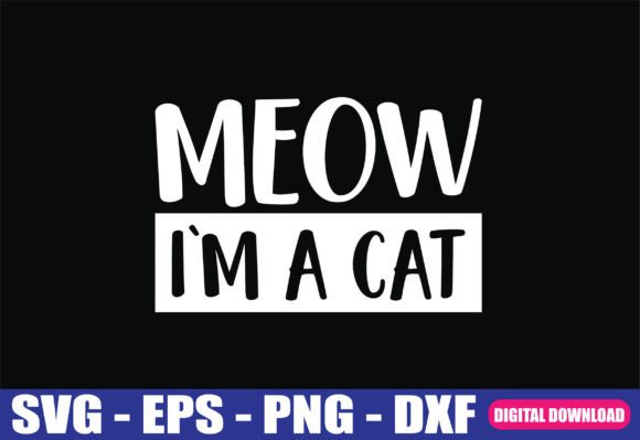 Meow I m a Cat Halloween Costume SVG Review