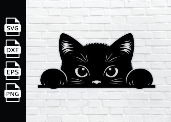 Peeking Cat Laser SVG Cut File Review