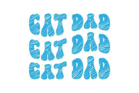 Retro Cat Dad SVG Design Review
