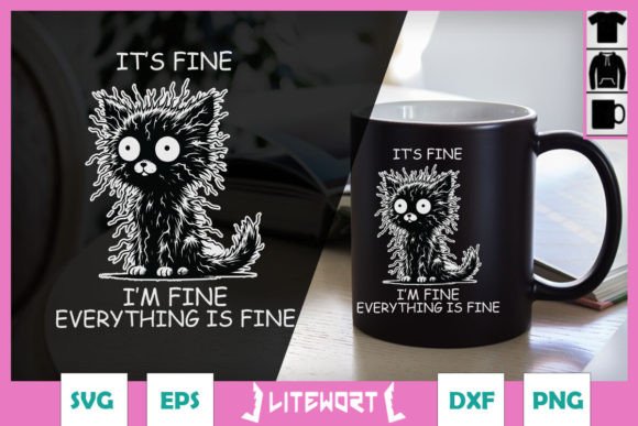 Sarcastic Black Cat Coffee Lover SVG Review