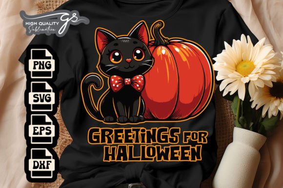 Vintage Halloween Black Cat SVG Review