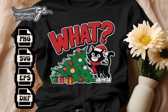 What Funny Black Cat Christmas SVG Review